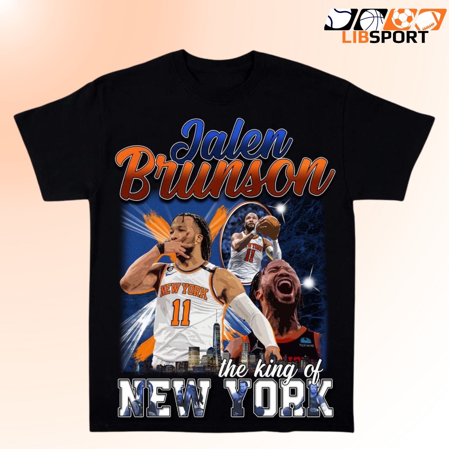 Jalen Brunson T Shirt, New York Knicks Basketball Graphic Tee, Unisex Shirt